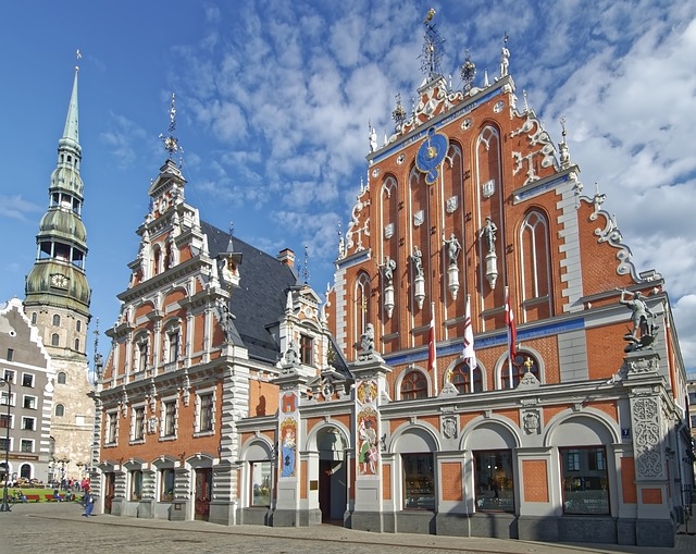 Das Schwarzhäupterhaus in Riga