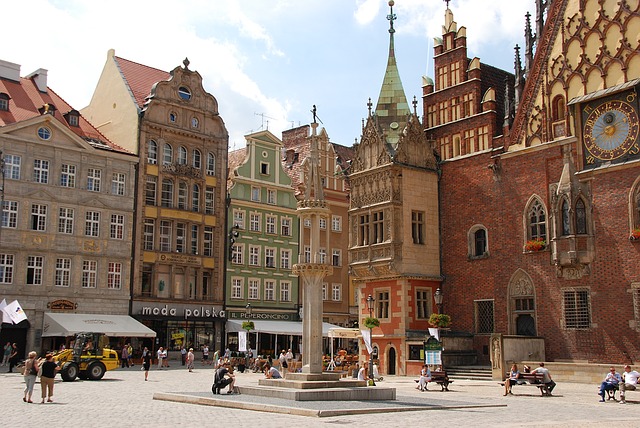 Marktplatz in Breslau