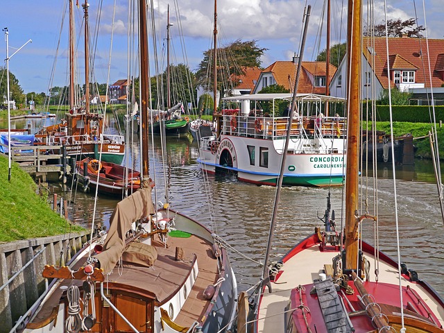 Carolinensiel und Harlesiel Stadt in Ostfriesland