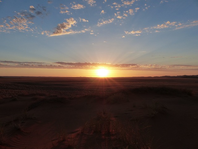 Sonnenuntergang in Damaraland
