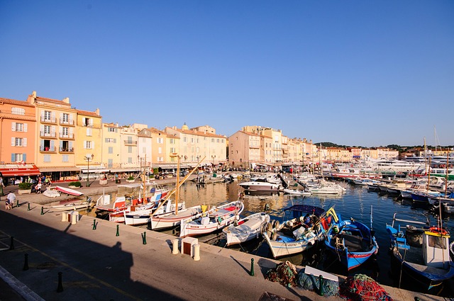 Der Hafen von St. Tropez