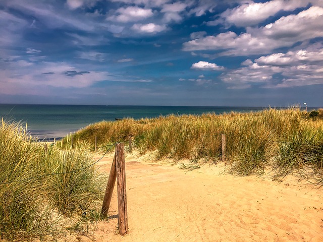 Weiter Strand am Darße